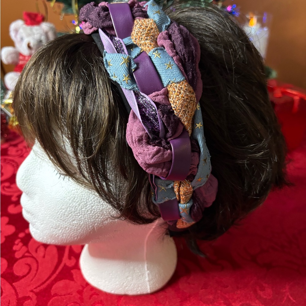 Ribbon and Cloth Wrapped Headband